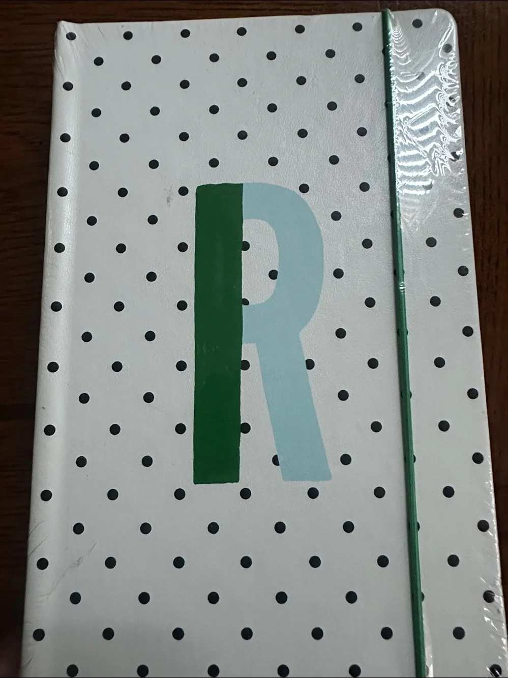 kate spade White & Black Polka Dot Hardcover Notebook
